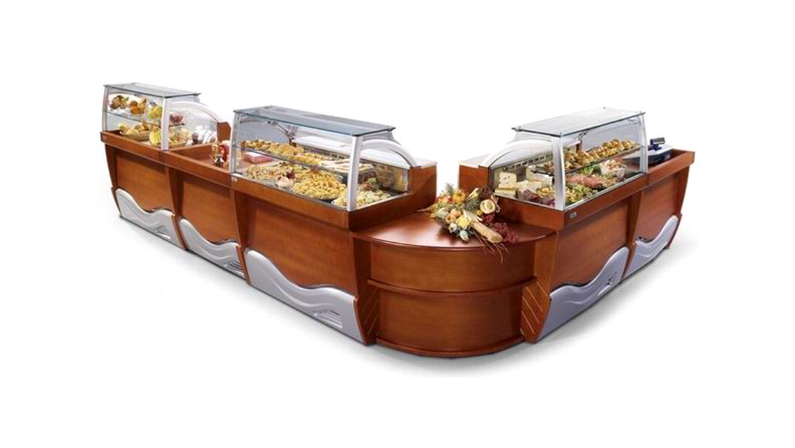 AMV Design  Enofrigo foodservice Ventilated refrigerated cabinet brunch
